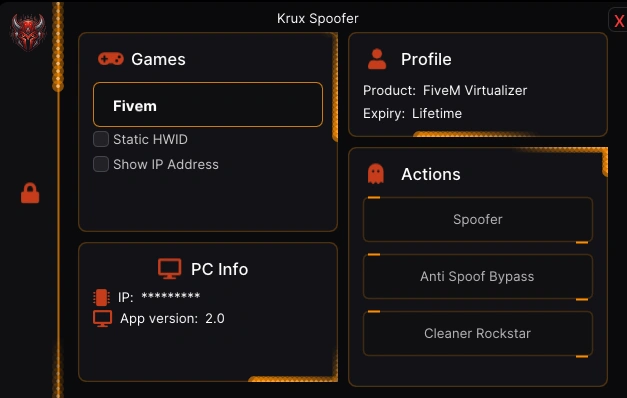 Krux Spoofer