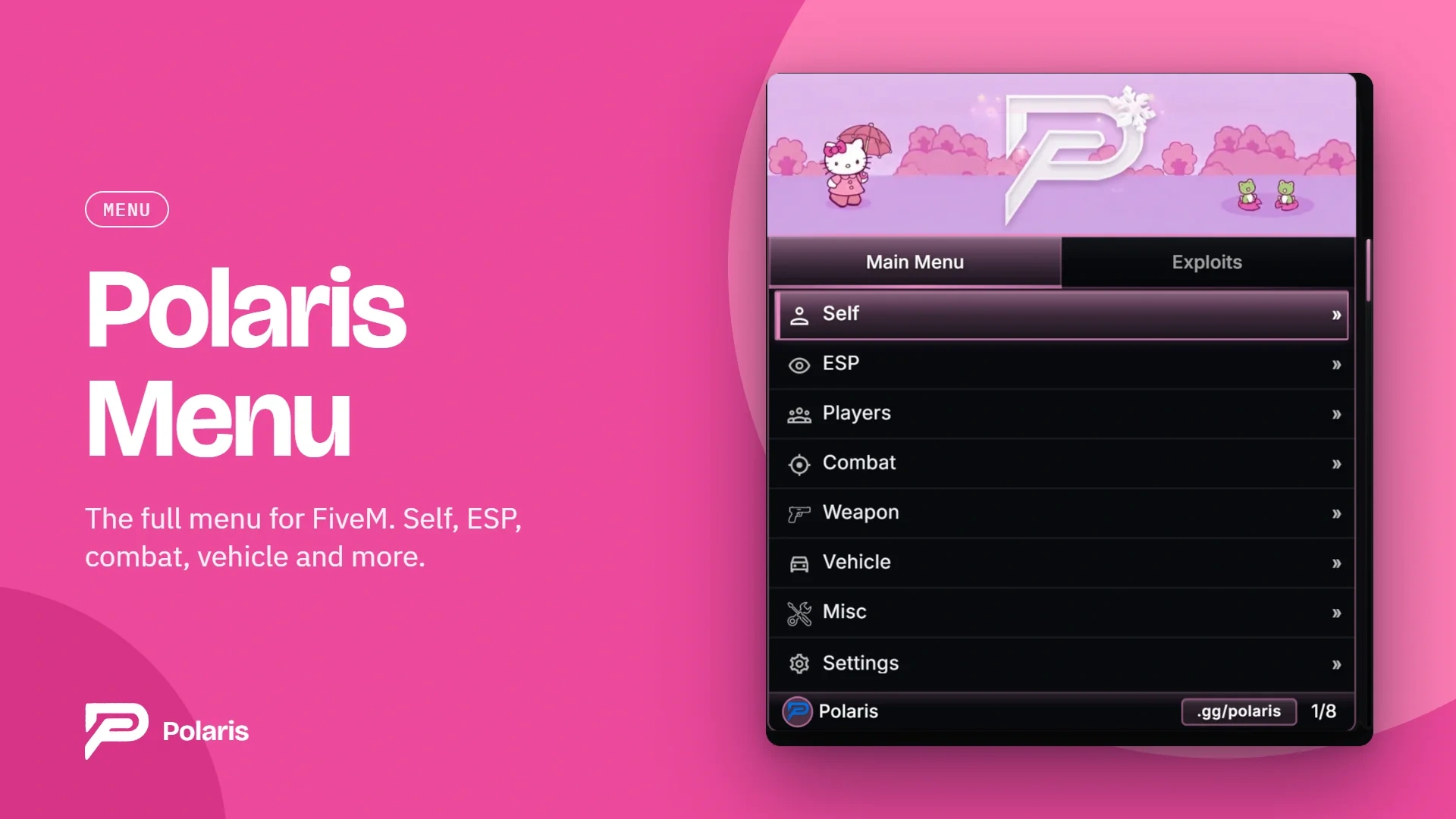 Polaris Menu